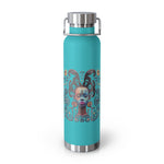 Load image into Gallery viewer, “She Defies” Copper Vacuum Insulated Bottle, 22oz
