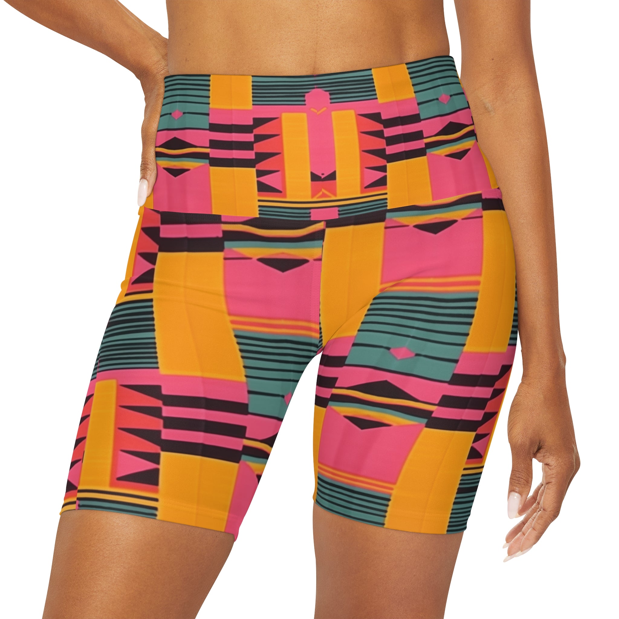 Kente Yoga Pants Leggings Shorts