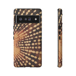 Load image into Gallery viewer, Shibori  Print Phone Case  Brown
