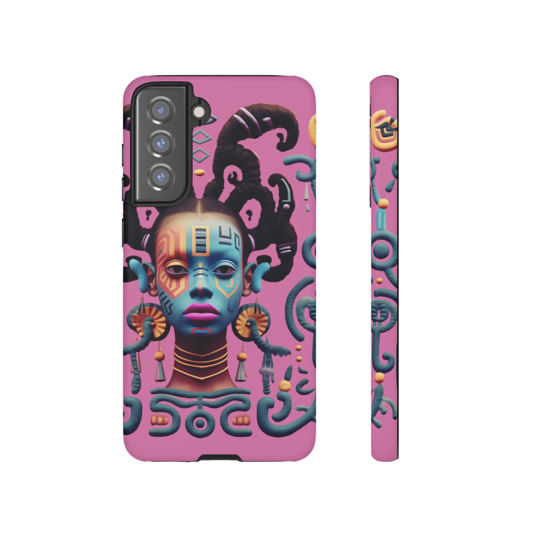 “She Defies” Tough  phone Case