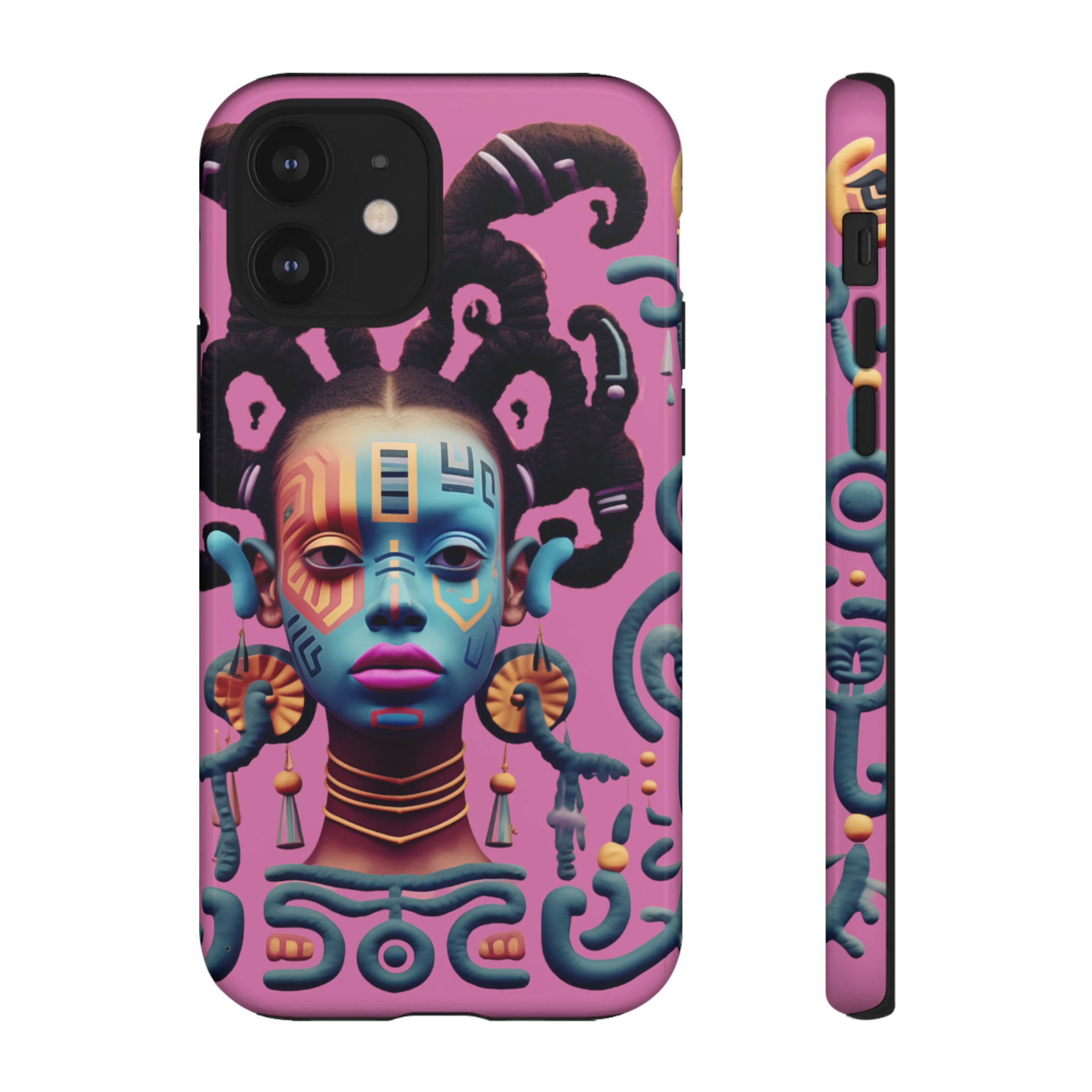 “She Defies” Tough  phone Case