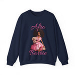 Load image into Gallery viewer, Afro Barbie Crewneck Sweatshirt
