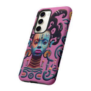 “She Defies” Tough  phone Case