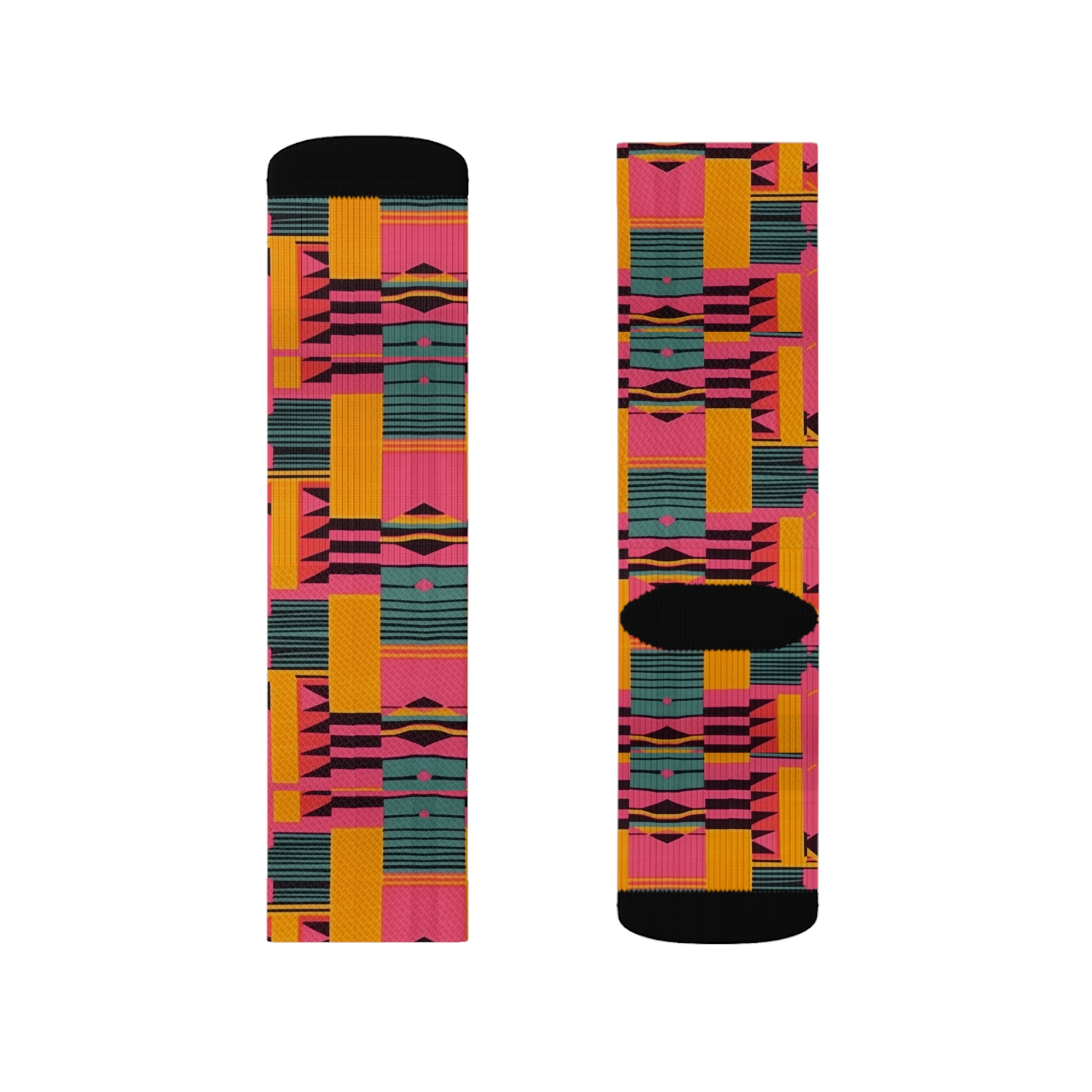 Kente print Socks