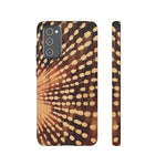 Load image into Gallery viewer, Shibori  Print Phone Case  Brown
