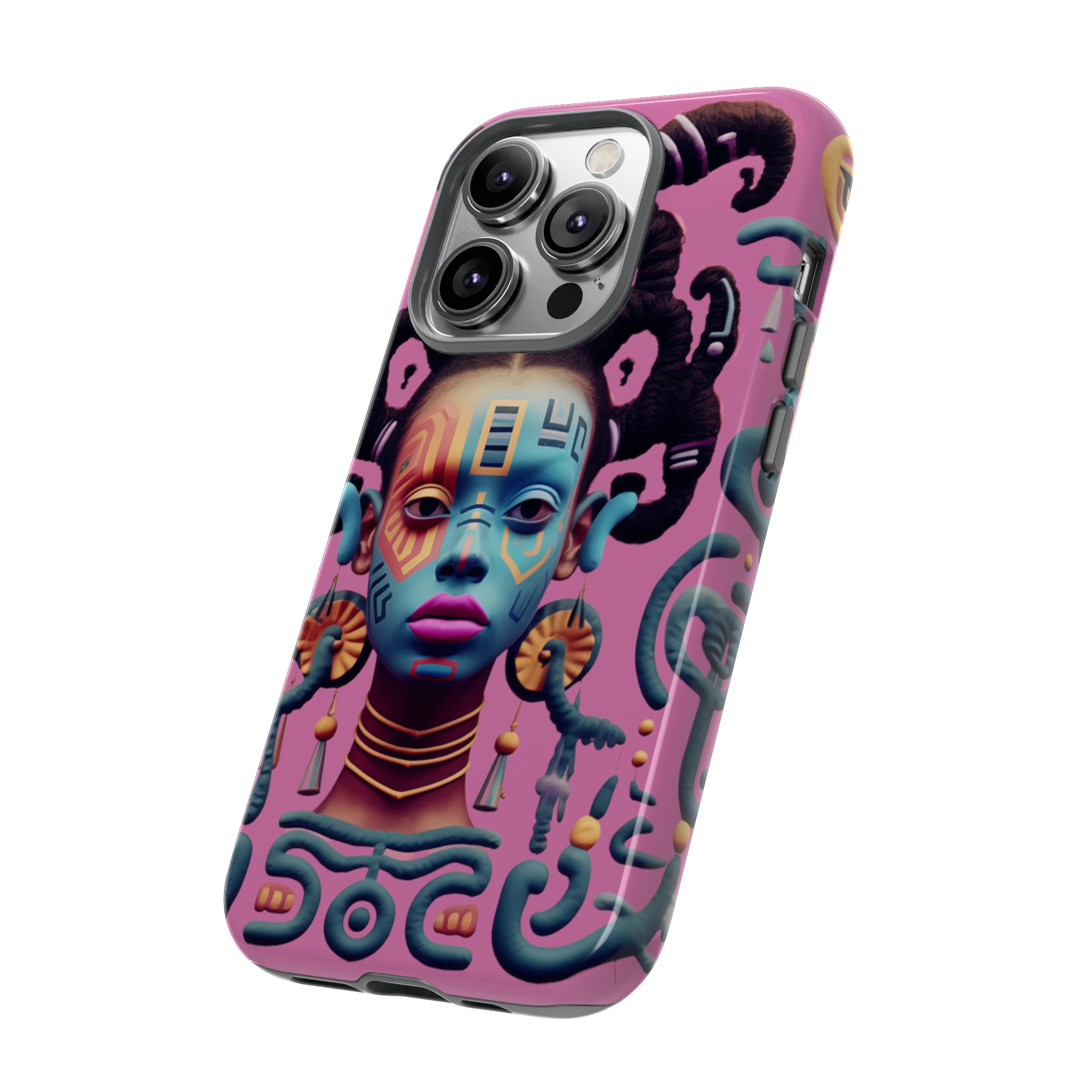 “She Defies” Tough  phone Case