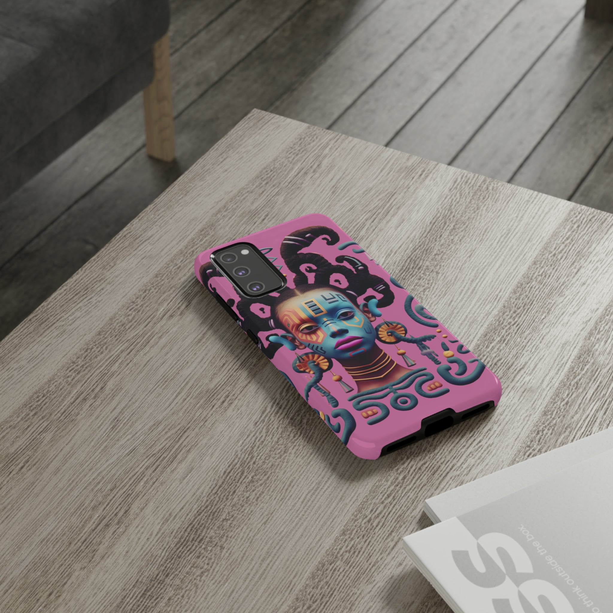 “She Defies” Tough  phone Case