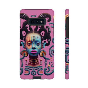 “She Defies” Tough  phone Case