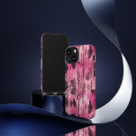 Load image into Gallery viewer, Pink and Black Tribal  phone Case
