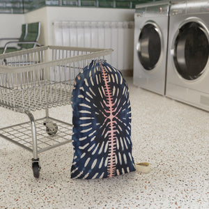 Shibori Tie Dye Laundry Bag