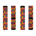 Load image into Gallery viewer, Kente print Socks
