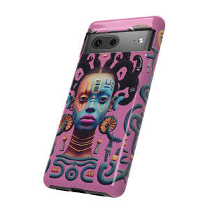 “She Defies” Tough  phone Case