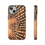 Load image into Gallery viewer, Shibori  Print Phone Case  Brown
