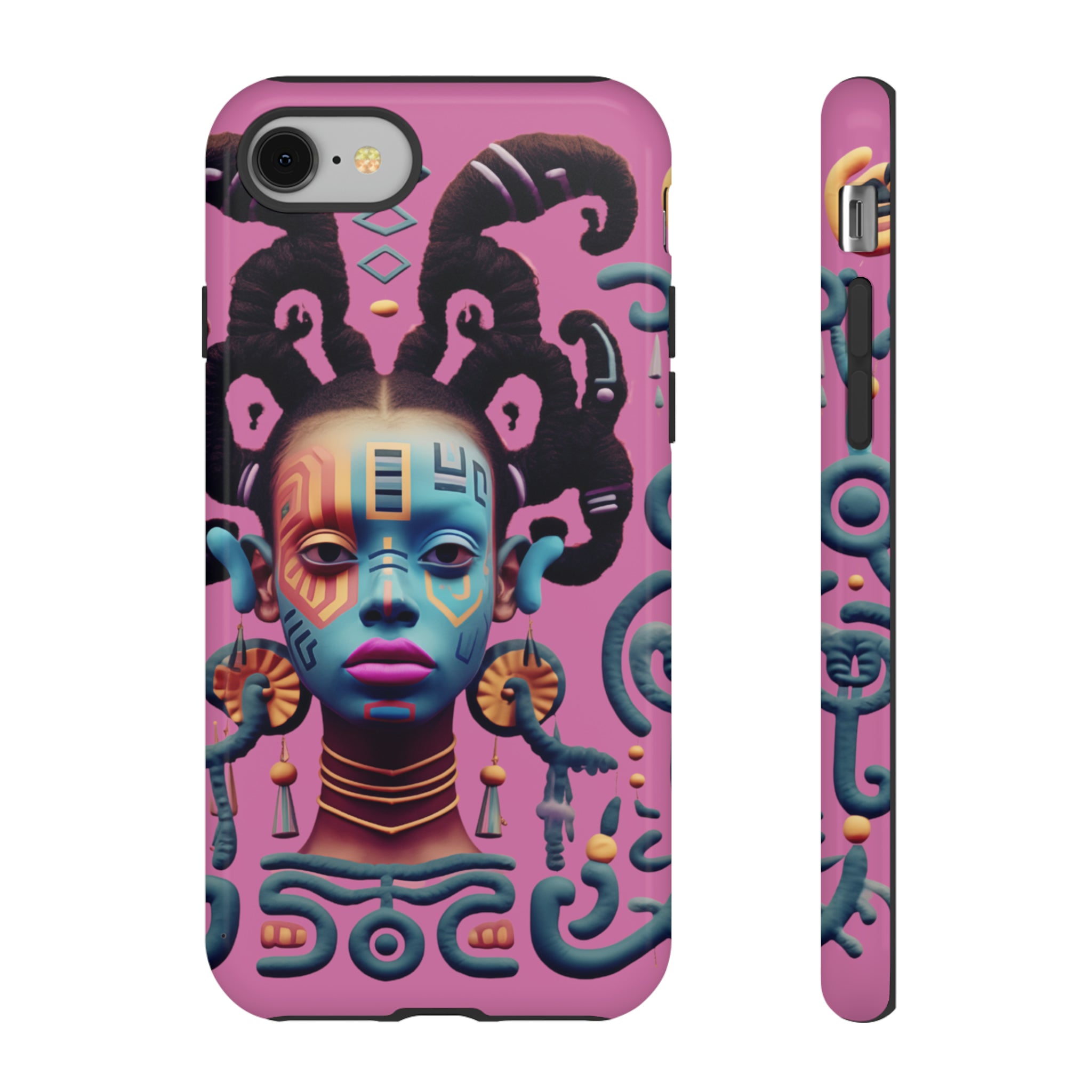 “She Defies” Tough  phone Case