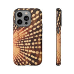 Load image into Gallery viewer, Shibori  Print Phone Case  Brown
