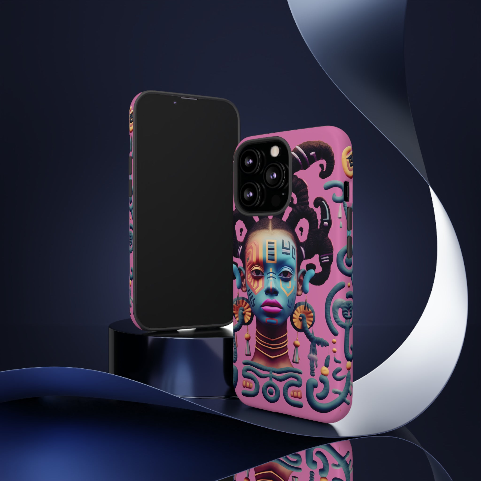 “She Defies” Tough  phone Case