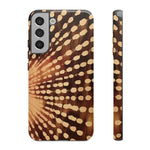 Load image into Gallery viewer, Shibori  Print Phone Case  Brown
