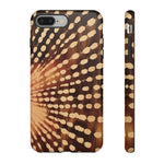 Load image into Gallery viewer, Shibori  Print Phone Case  Brown
