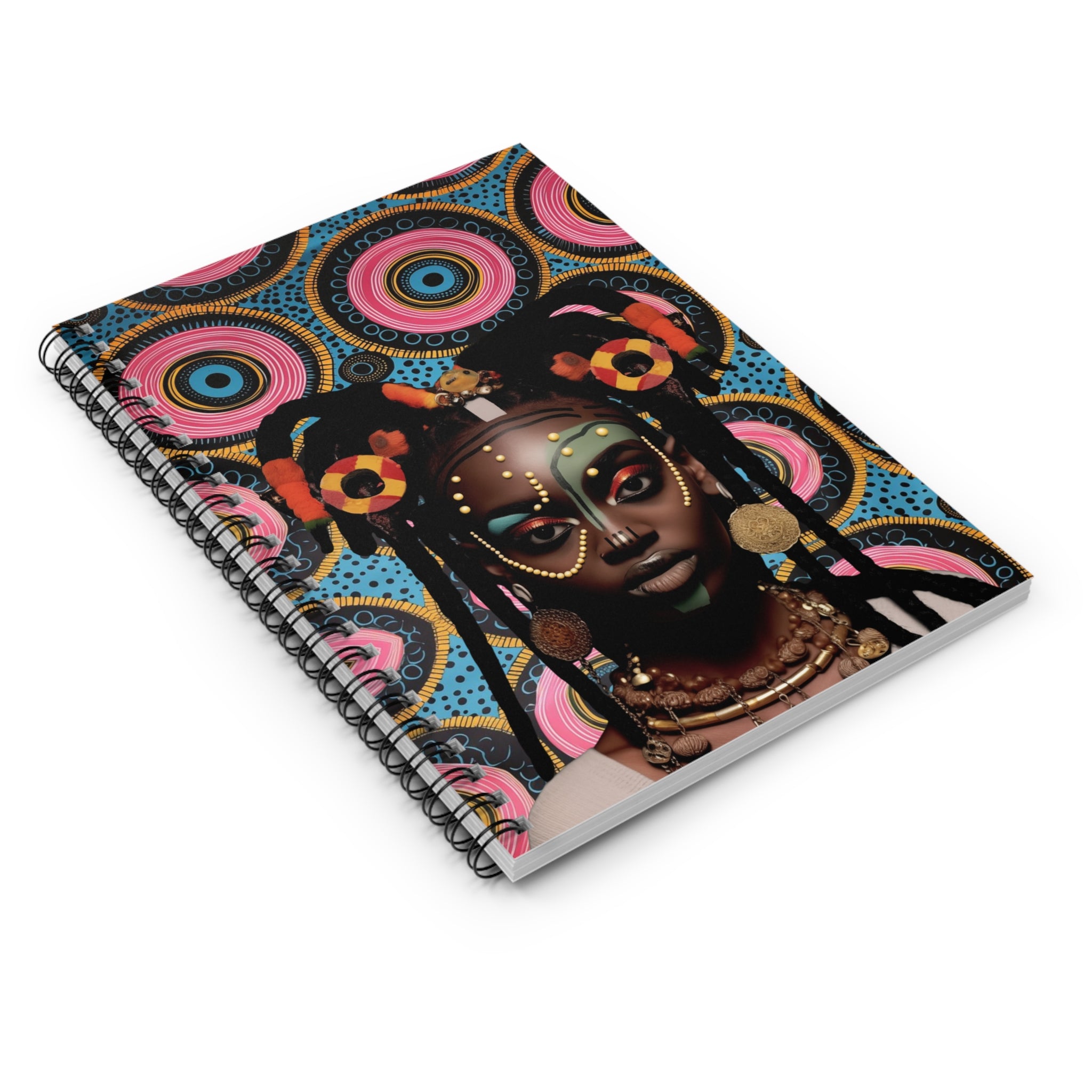 Ankara Spiral Notebook - Ruled Line