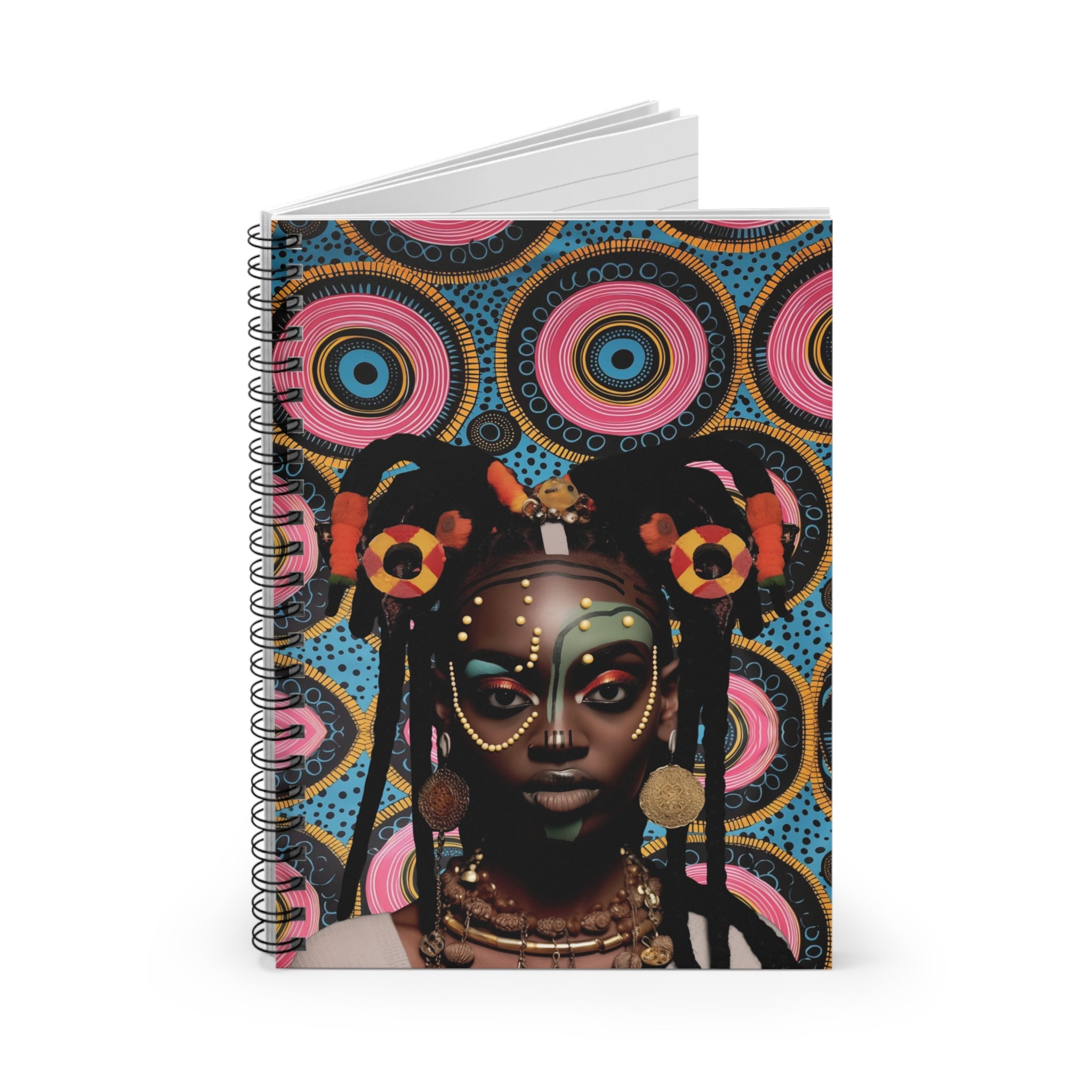 Ankara Spiral Notebook - Ruled Line