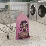 Load image into Gallery viewer, Leopard Girl Laundry Bag
