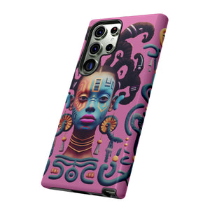 “She Defies” Tough  phone Case