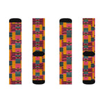 Load image into Gallery viewer, Kente print Socks
