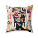 Load image into Gallery viewer, Artsy Faux Suede Square Pillow
