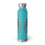 Load image into Gallery viewer, “She Defies” Copper Vacuum Insulated Bottle, 22oz
