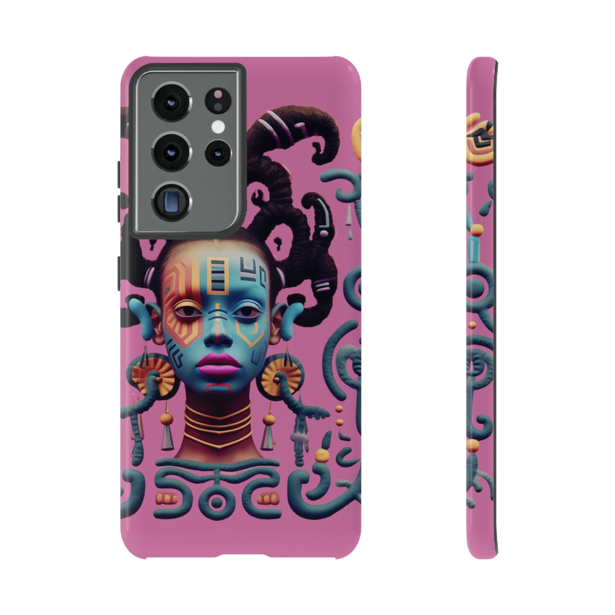 “She Defies” Tough  phone Case