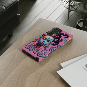 “She Defies” Tough  phone Case