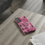 Load image into Gallery viewer, Pink and Black Tribal  phone Case
