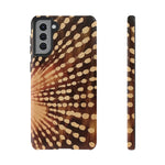 Load image into Gallery viewer, Shibori  Print Phone Case  Brown
