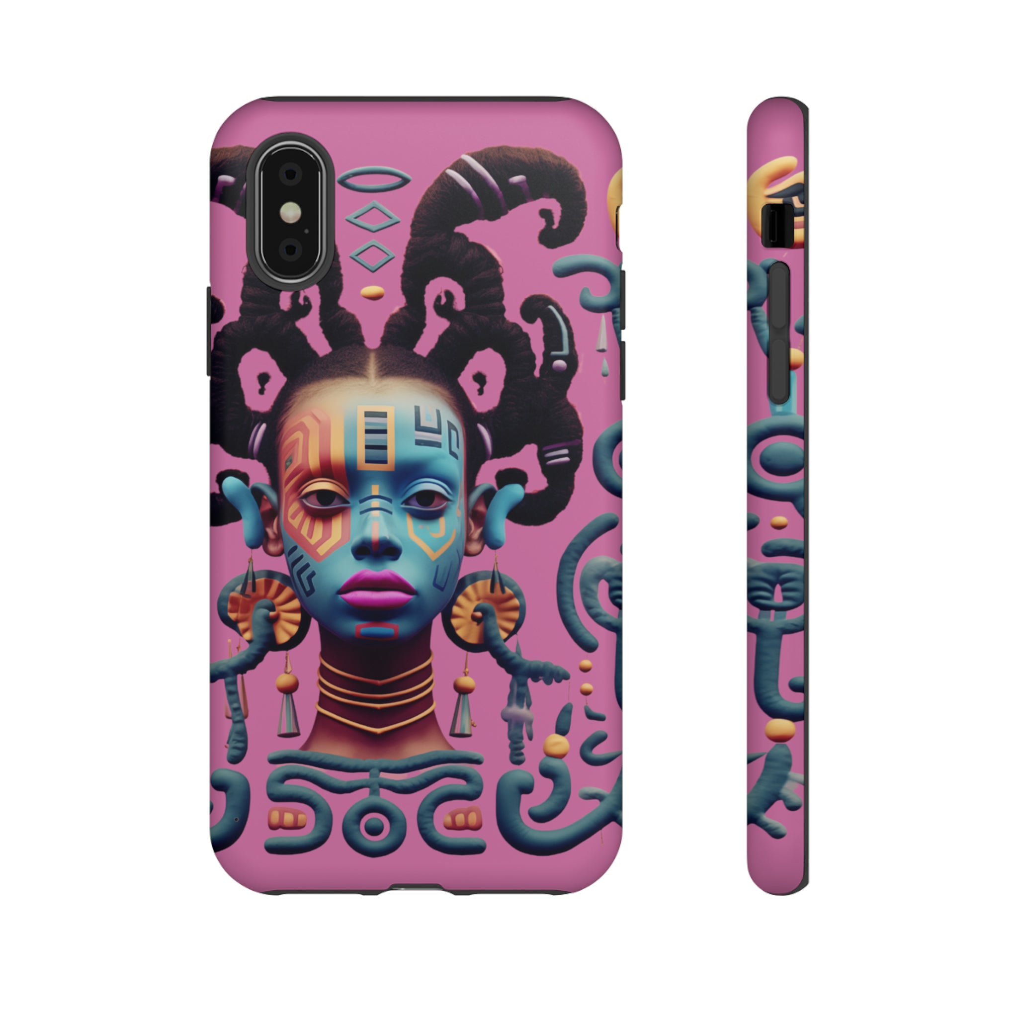 “She Defies” Tough  phone Case