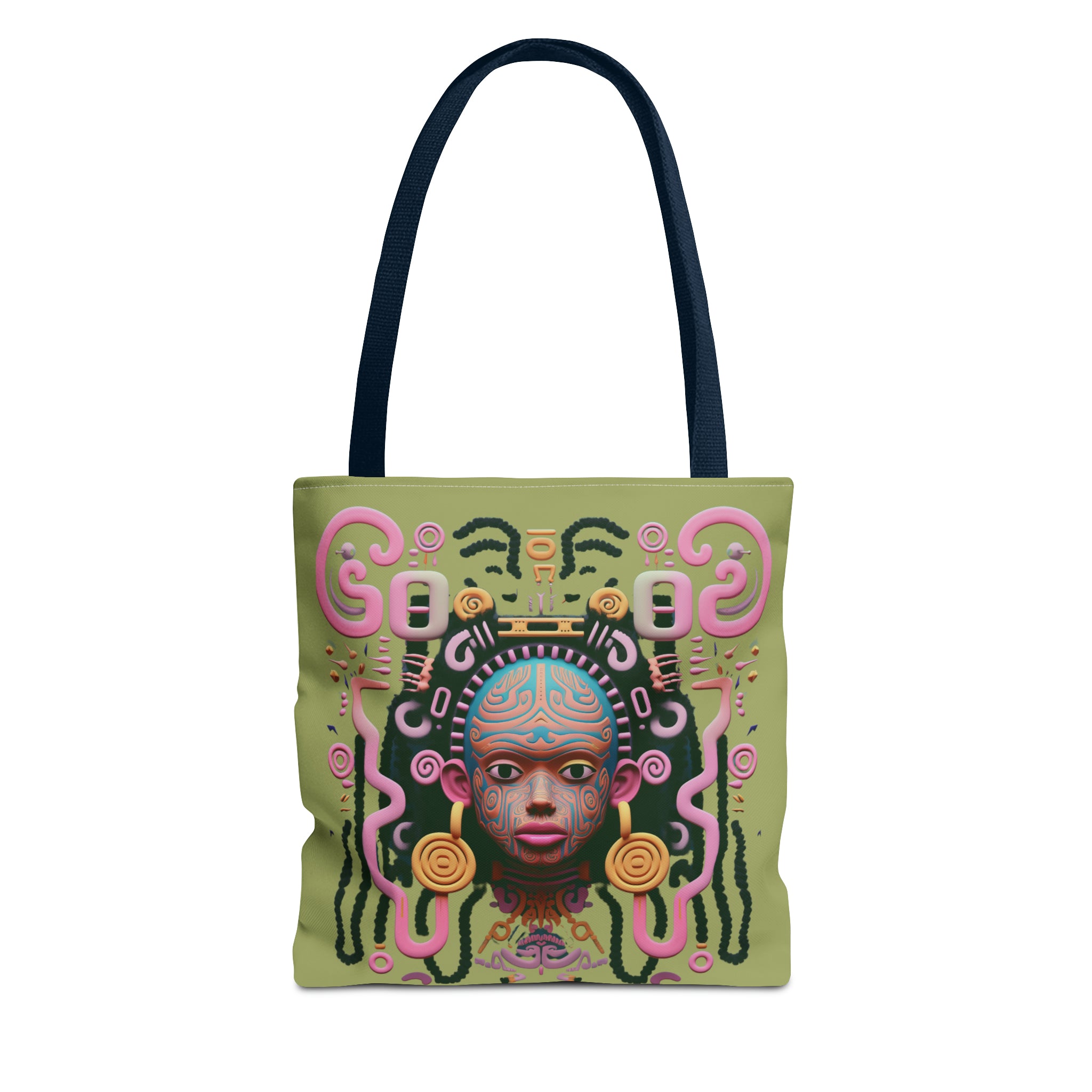 “She Defies” Tote Bag Green