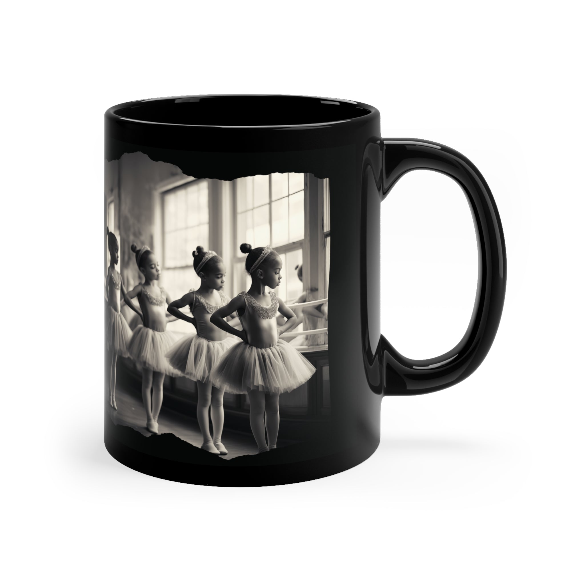 Black Girl Ballerinas Mug