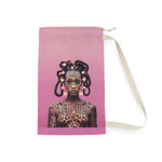 Load image into Gallery viewer, Leopard Girl Laundry Bag
