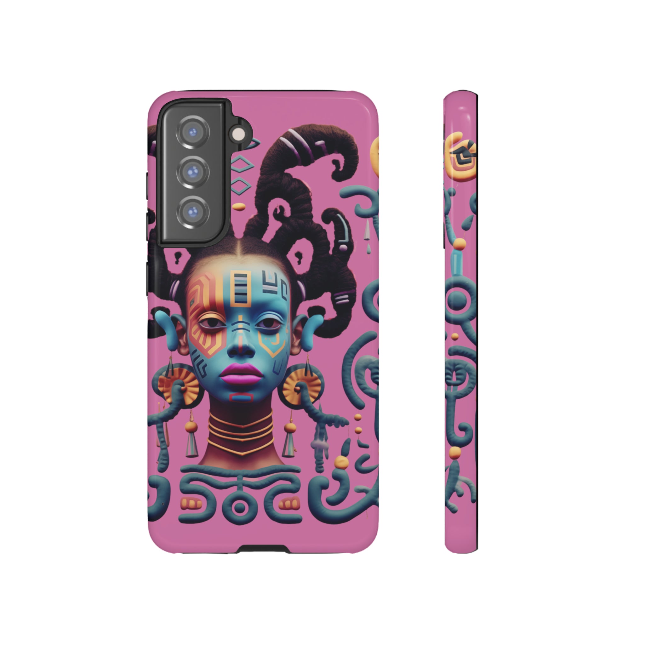 “She Defies” Tough  phone Case