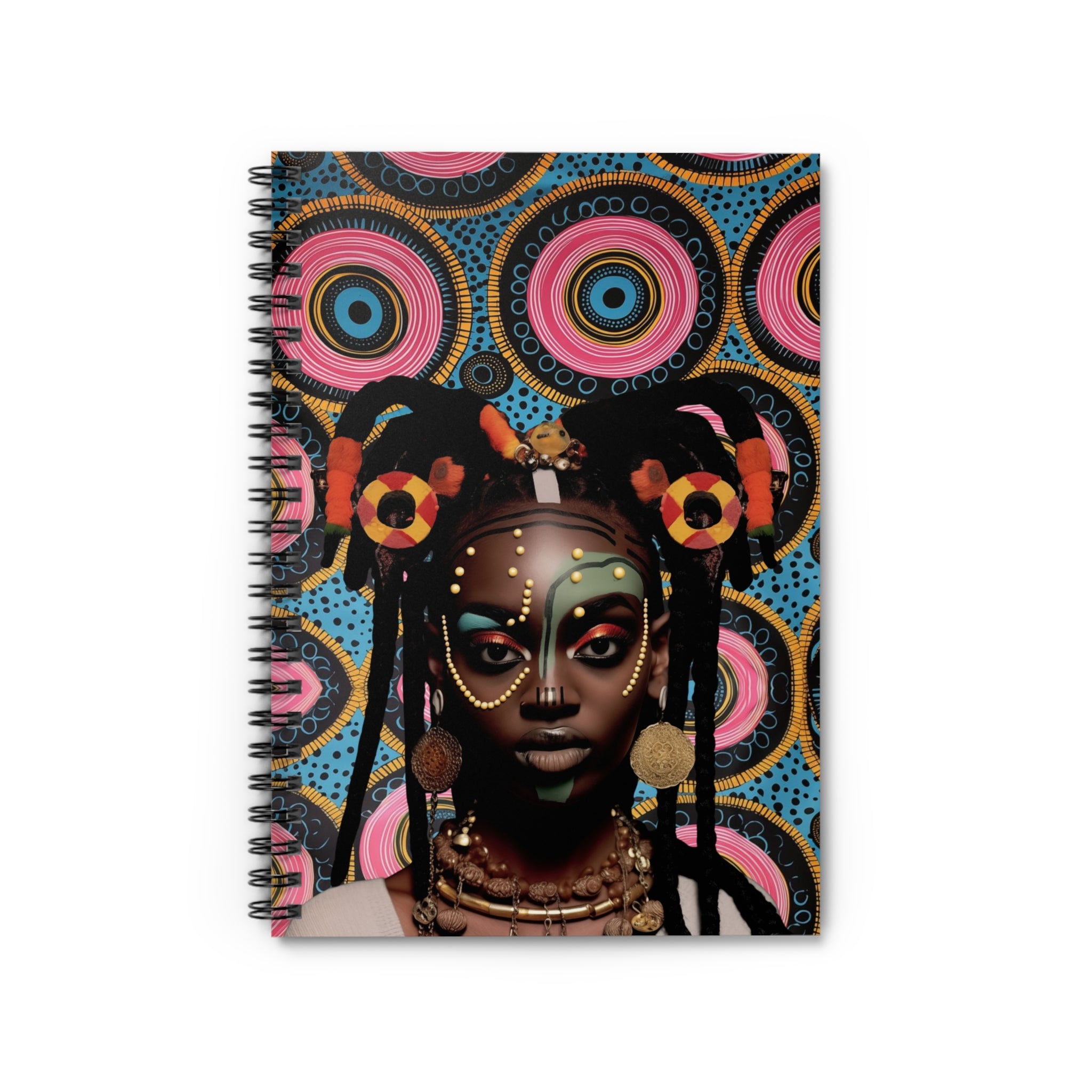 Ankara Spiral Notebook - Ruled Line