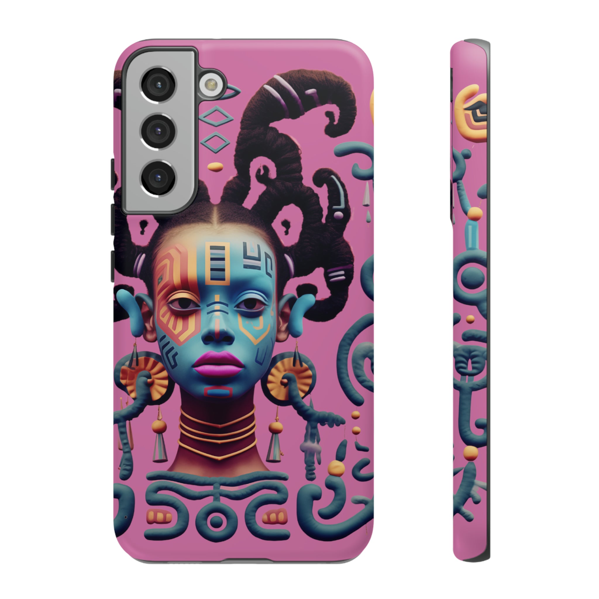 “She Defies” Tough  phone Case