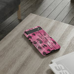 Load image into Gallery viewer, Pink and Black Tribal  phone Case
