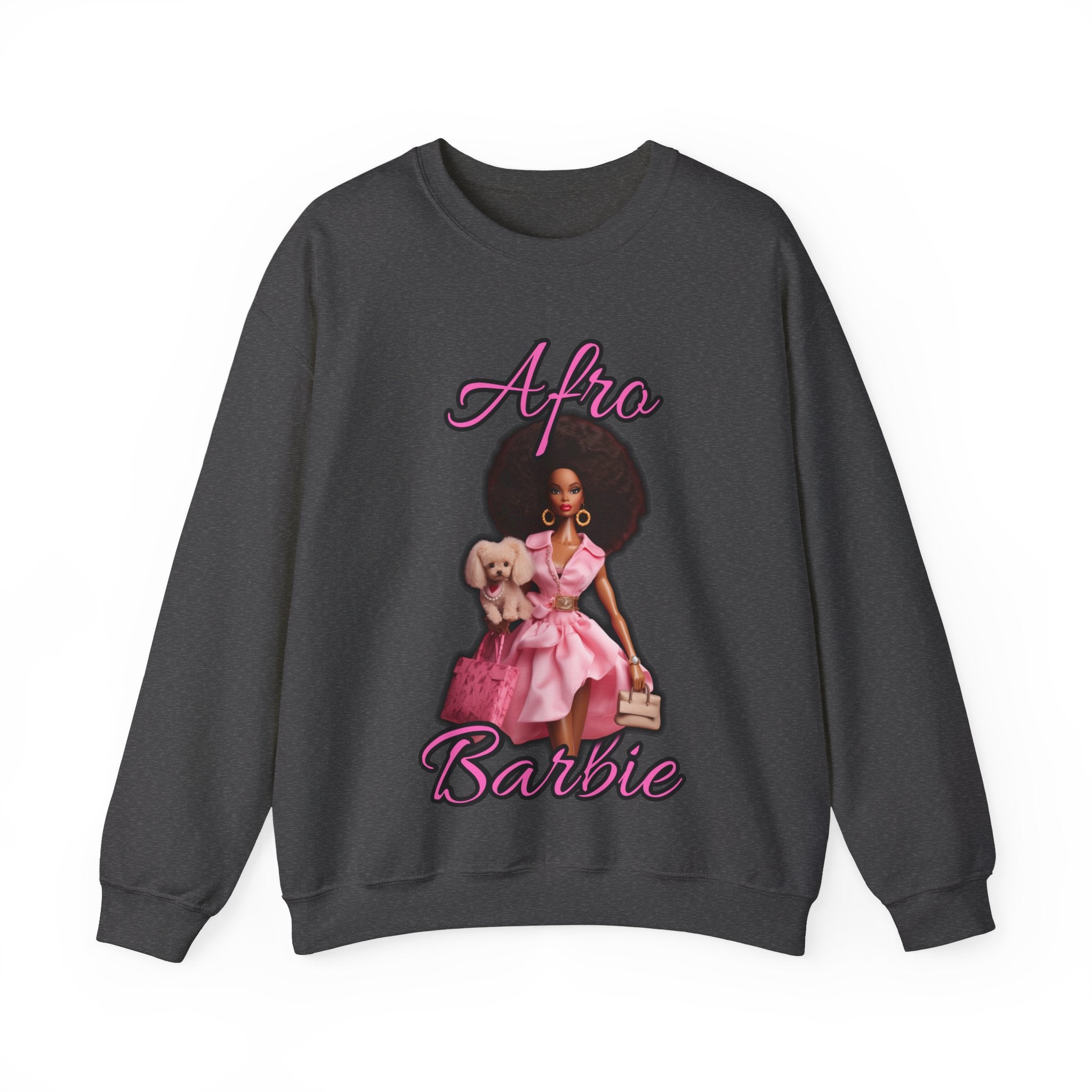 Afro Barbie Crewneck Sweatshirt