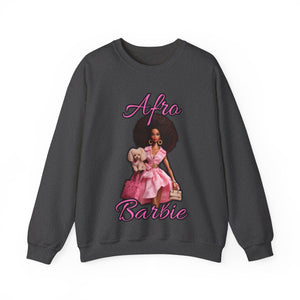 Afro Barbie Crewneck Sweatshirt