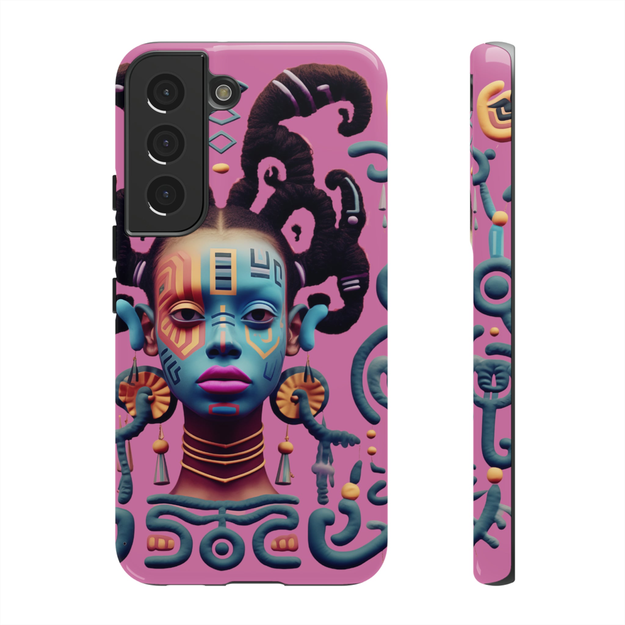 “She Defies” Tough  phone Case