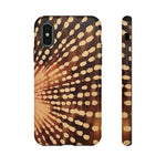 Load image into Gallery viewer, Shibori  Print Phone Case  Brown
