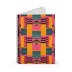 Load image into Gallery viewer, Kente Print Spiral Notebook
