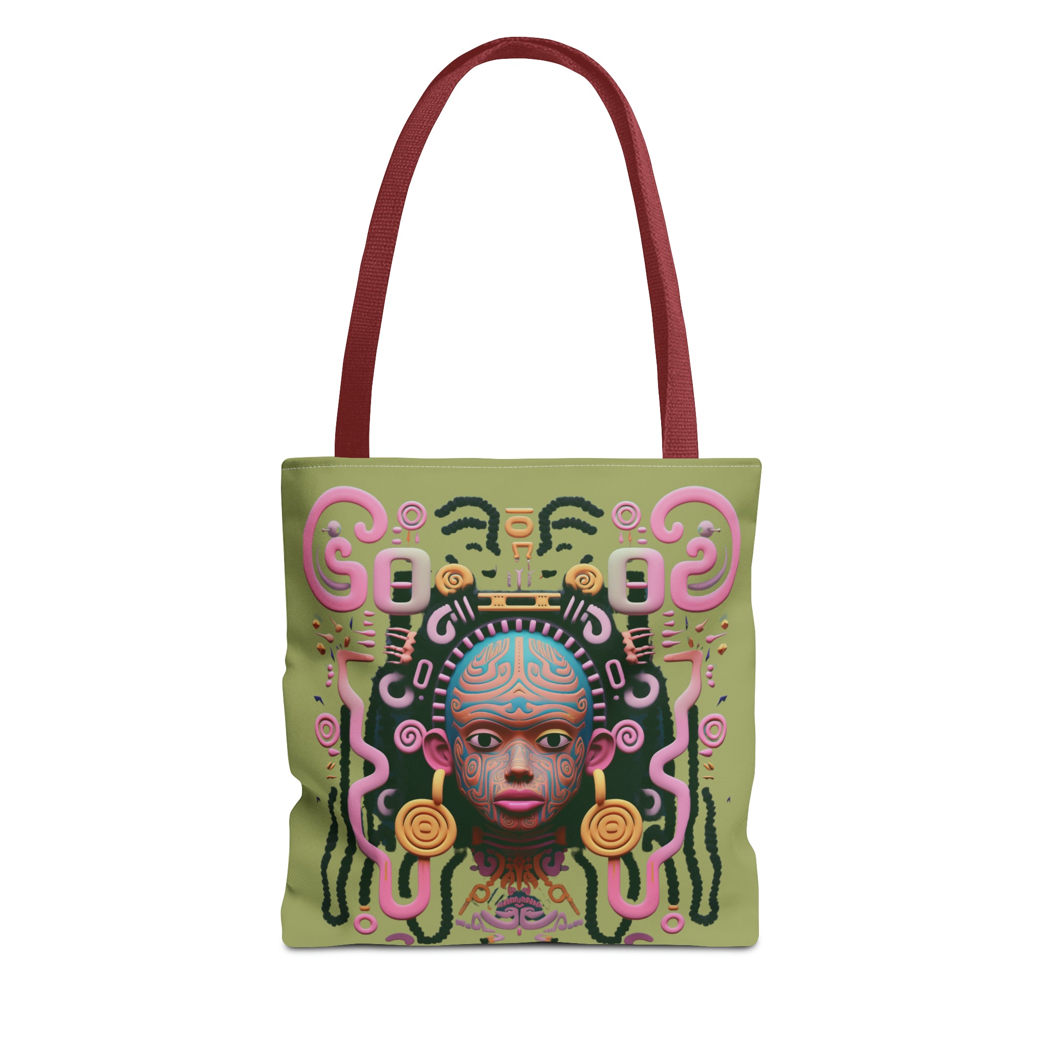 “She Defies” Tote Bag Green