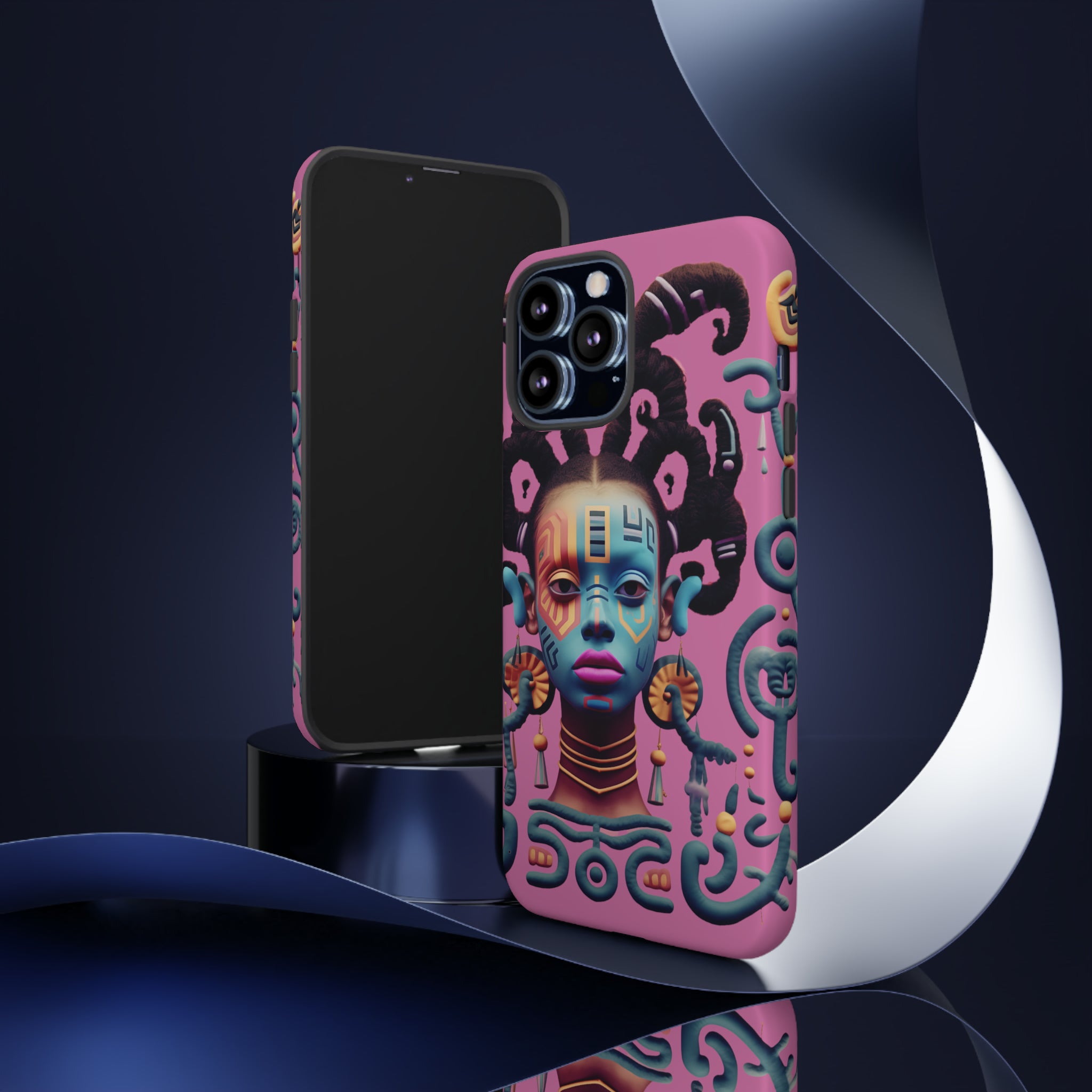 “She Defies” Tough  phone Case