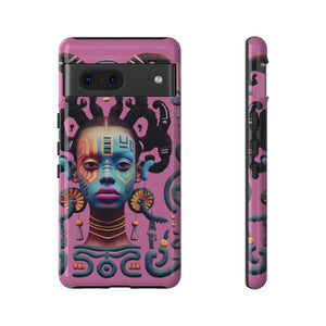 “She Defies” Tough  phone Case