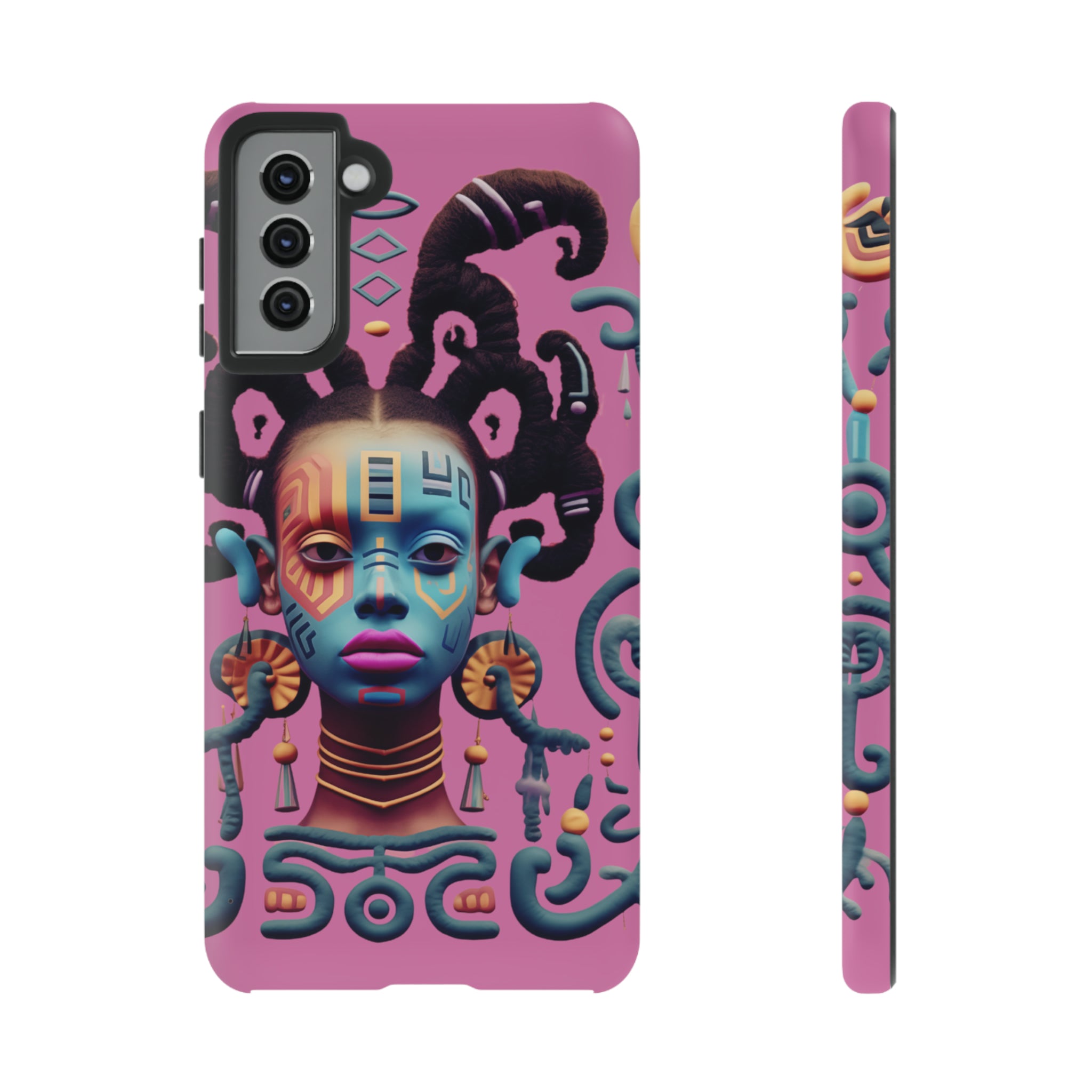 “She Defies” Tough  phone Case